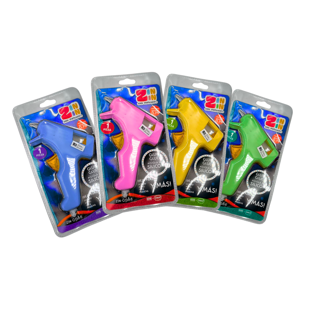 Pistola de Silicón de Colores - Manualidades Divertidas