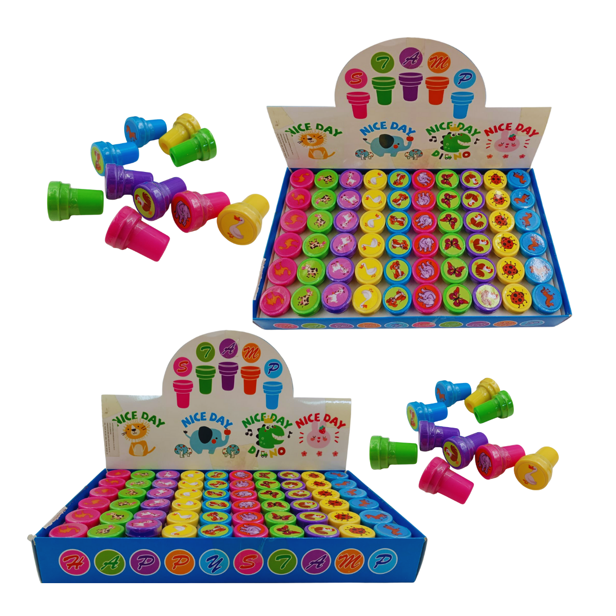 Set de Sellos Infantiles - Arte y Manualidades
