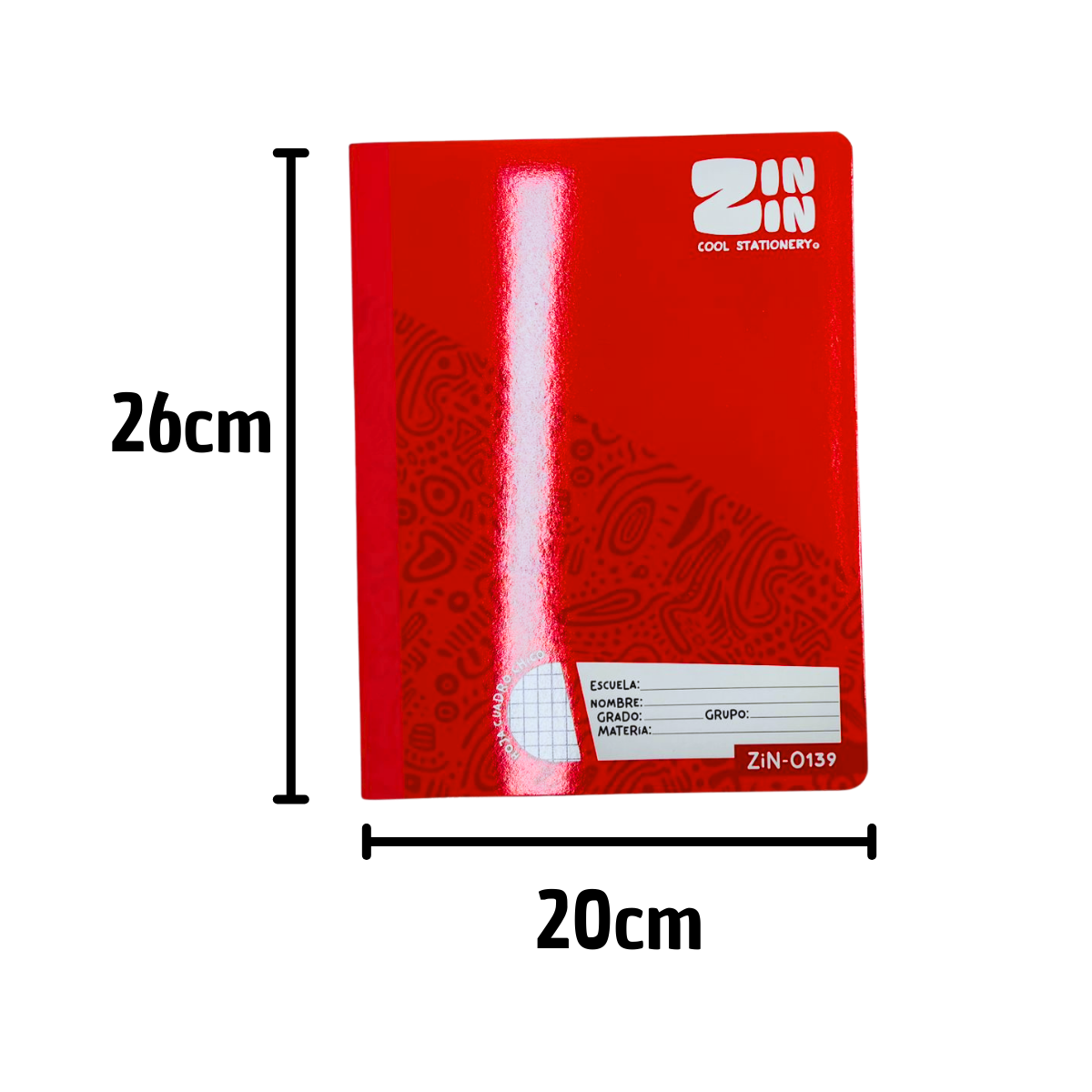 Cuaderno Cosido Cuadro Chico 100 Hojas - Escritura Escolar