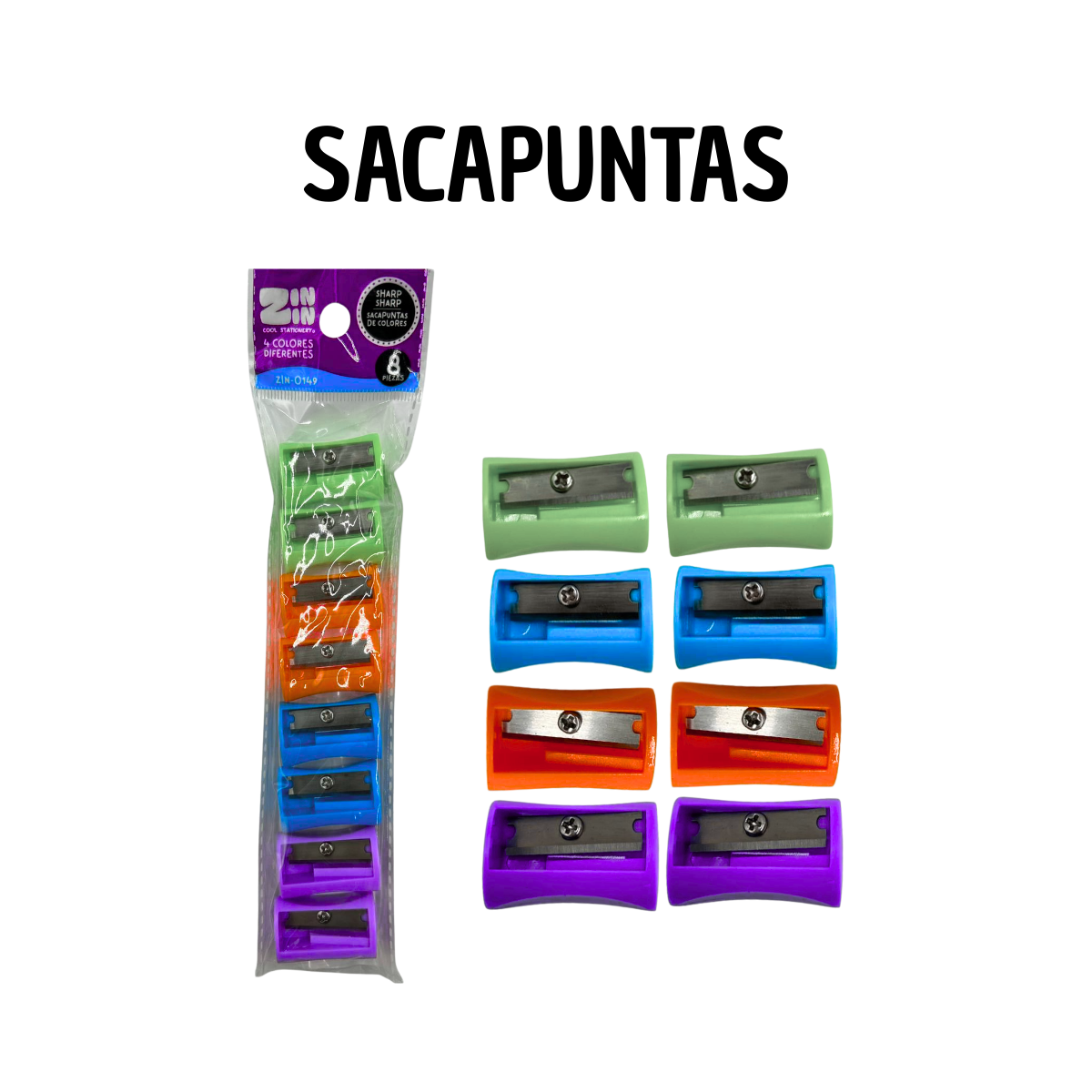 Sacapuntas Metálico - Tajado Preciso