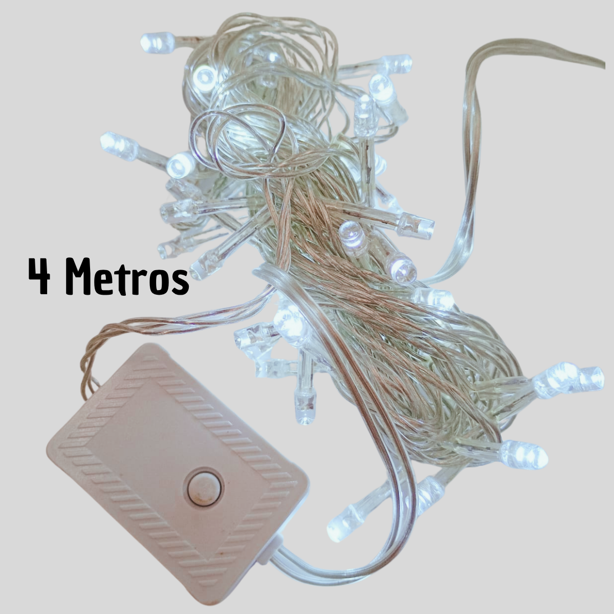 Serie LED 50 Luces Blancas - Minimalista Elegante