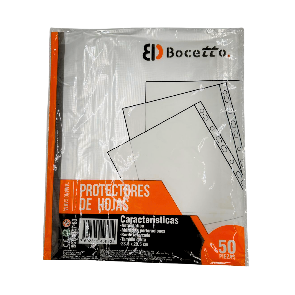 Protectores de Hojas 50 Piezas - Pack Básico