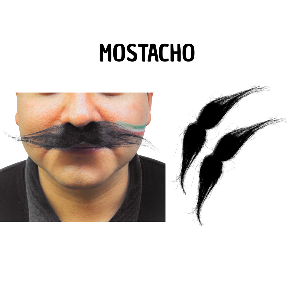 Bigote Mexicano Adhesivo - Fiestas Patrias