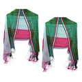 Rebozo Tricolor Mexicano - Accesorio Tradicional