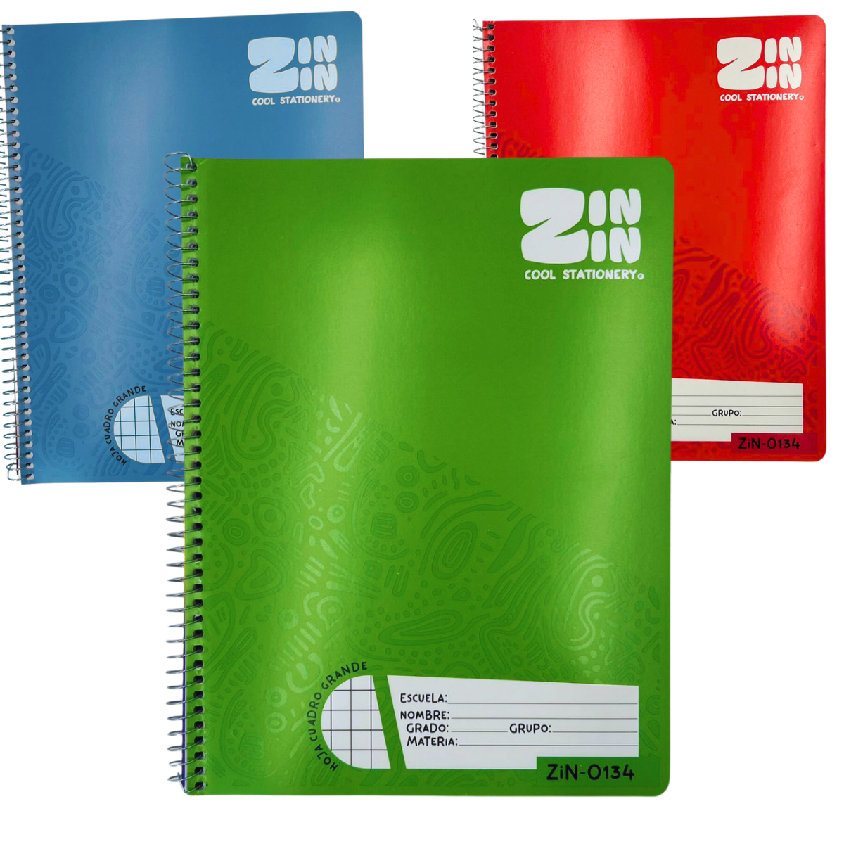 Cuaderno Espiral Cuadro Grande 100 Hojas - Matemáticas