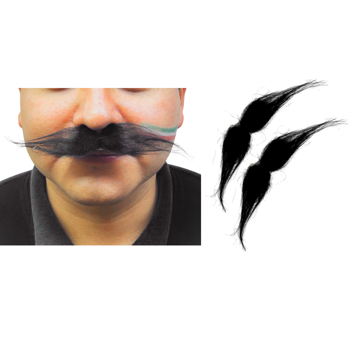Bigote Mexicano Adhesivo - Fiestas Patrias