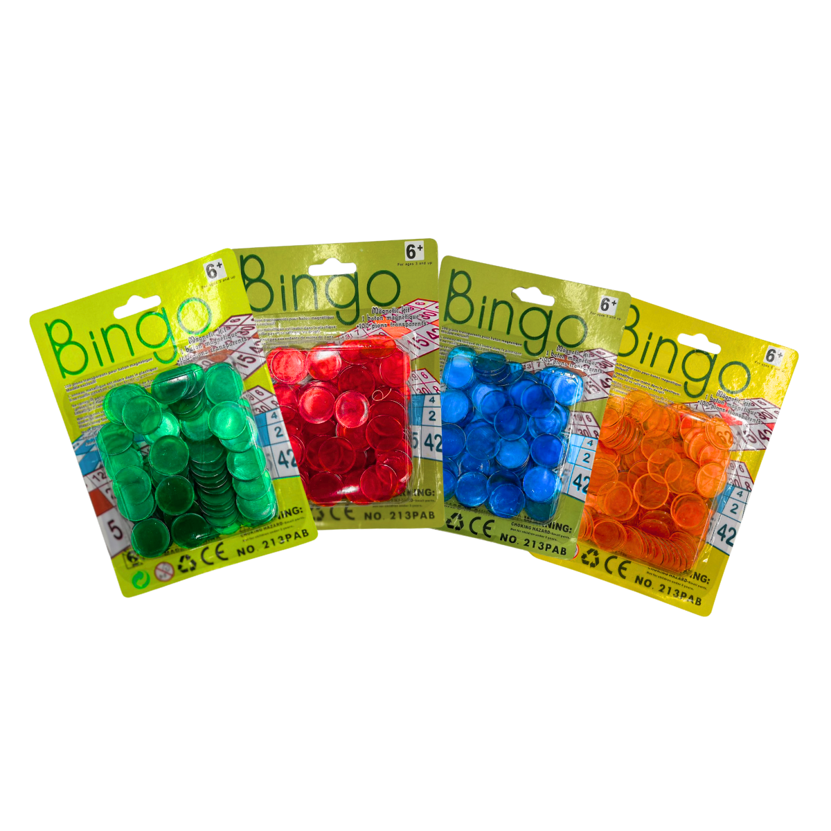 Fichas de Bingo 100 Piezas - Juego de Mesa