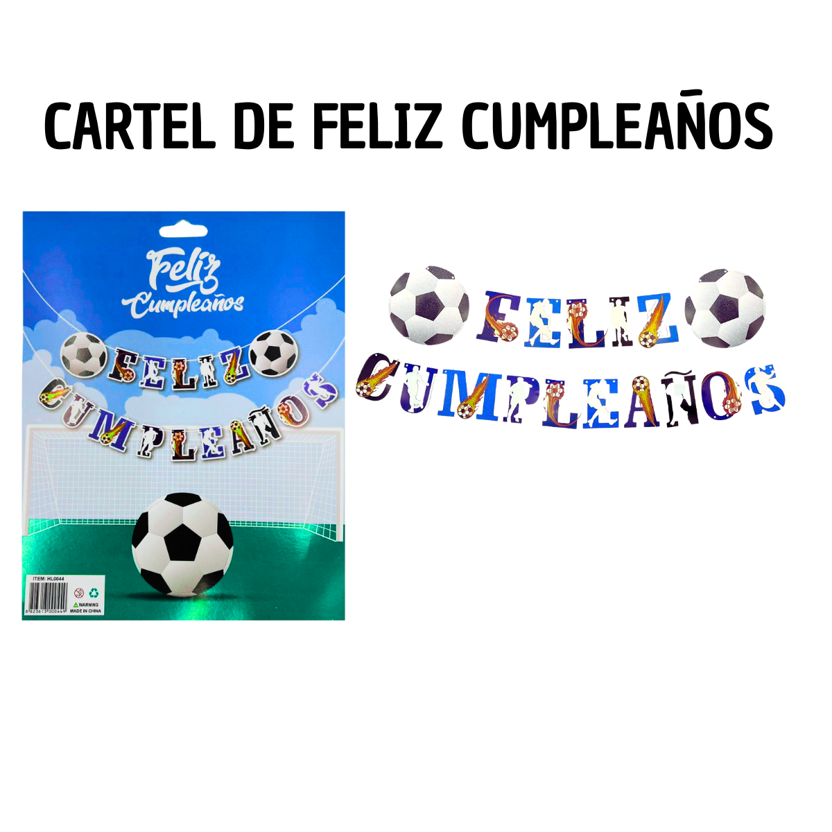 Cartel De Feliz CumpleañOs - Calidad Premium Super Novedades