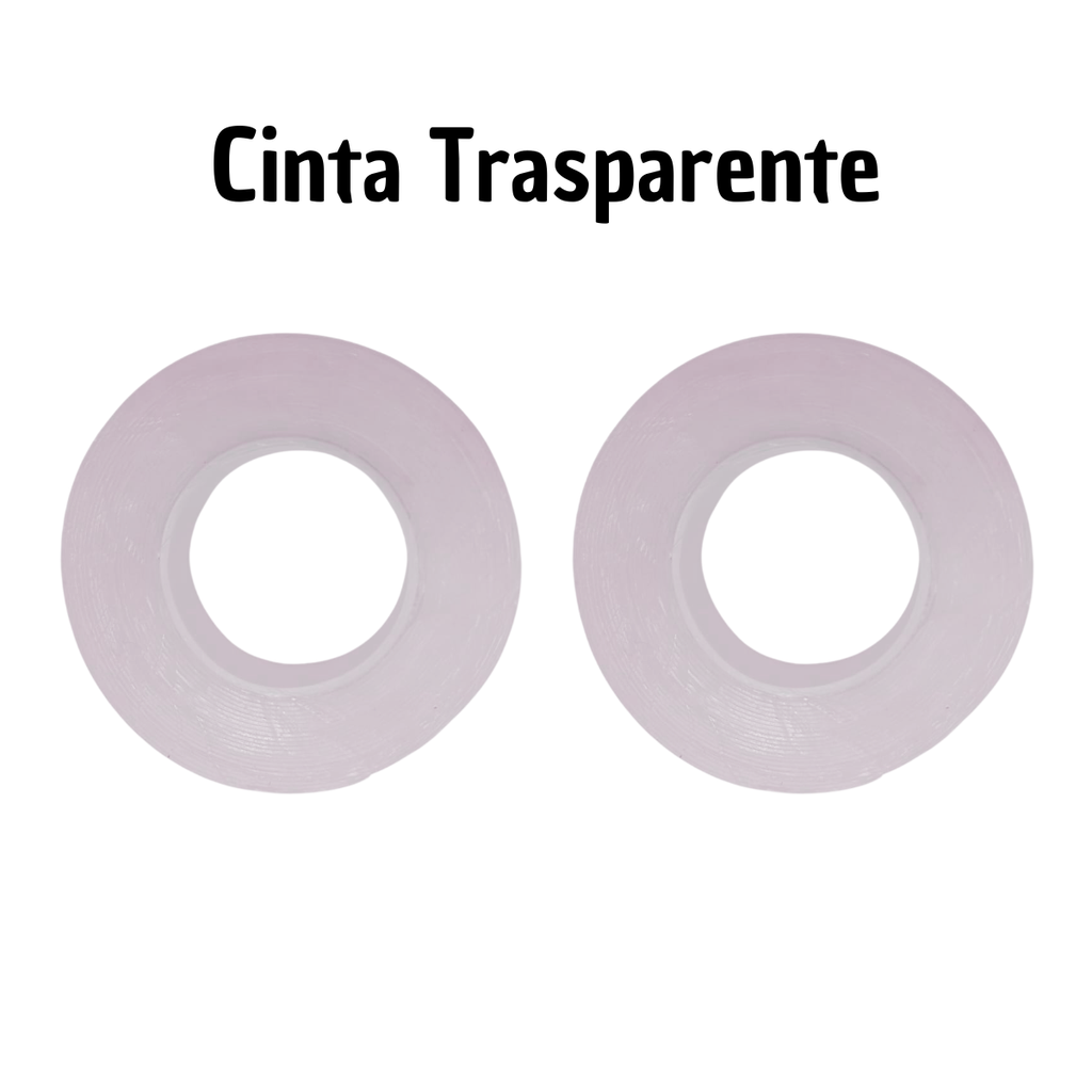 Cinta Doble Cara Transparente - Montaje Profesional