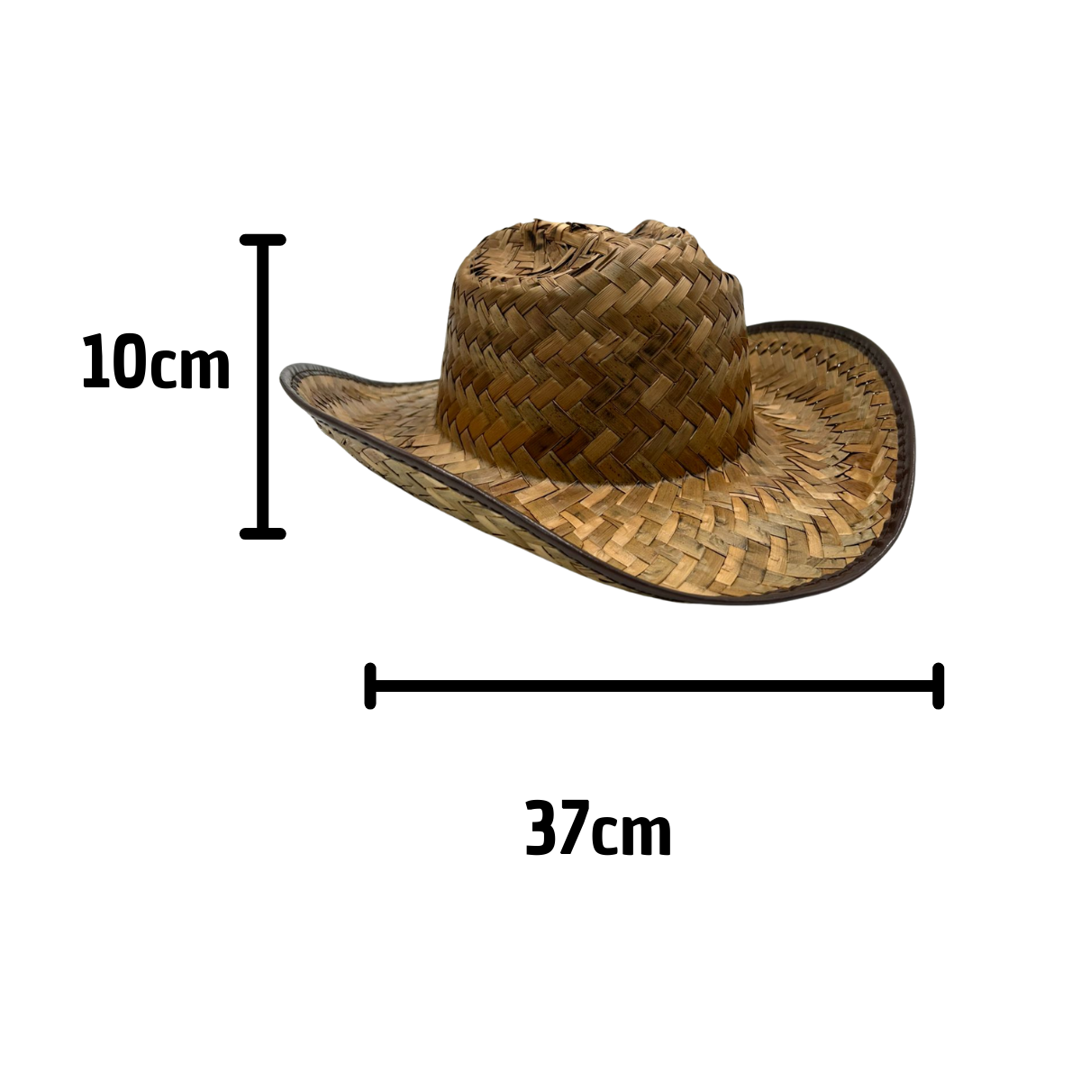 Sombrero Texano de Palma - Cowboy Norteño