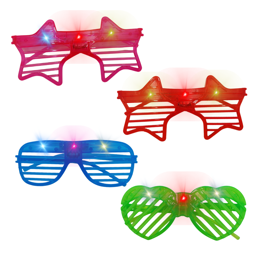 Lentes LED de Rejilla - Fiesta Electrónica