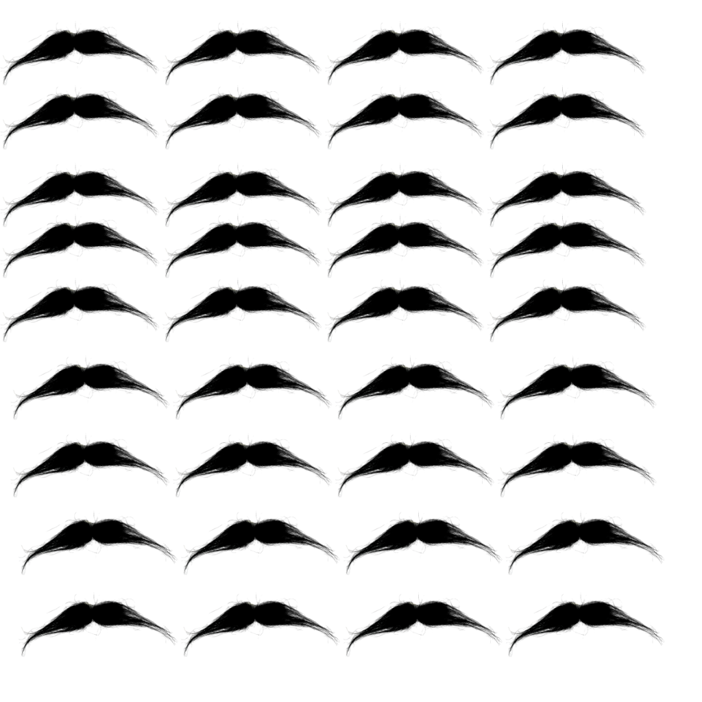 Bigote Mexicano Adhesivo - Fiestas Patrias