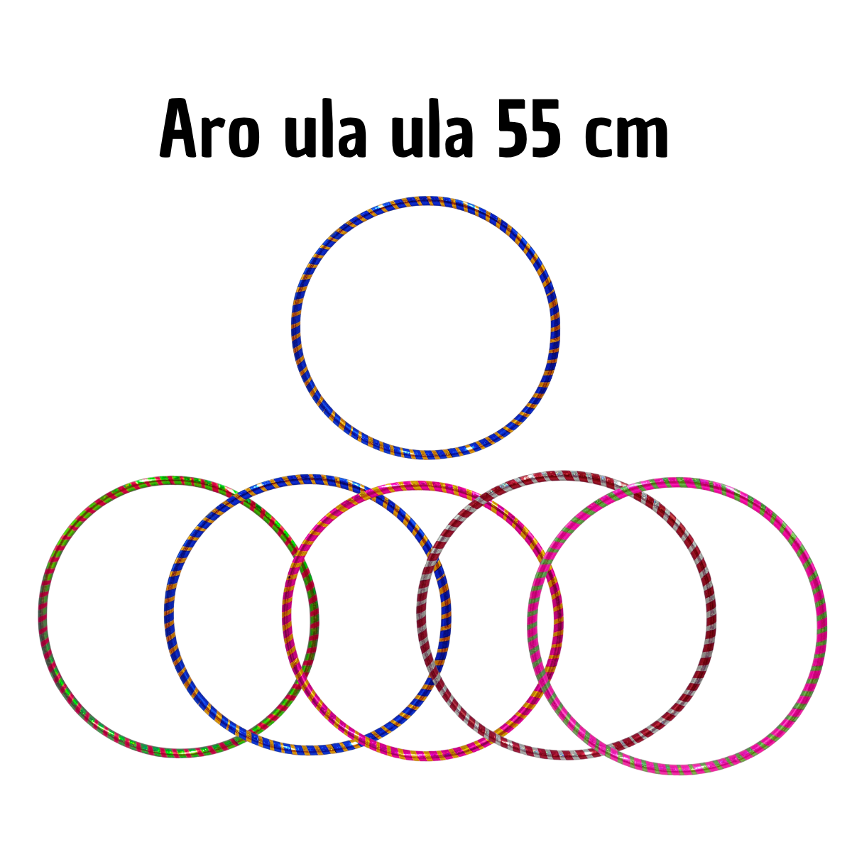 Aro Hula Hula 55cm - Ejercicio Aeróbico y Fitness