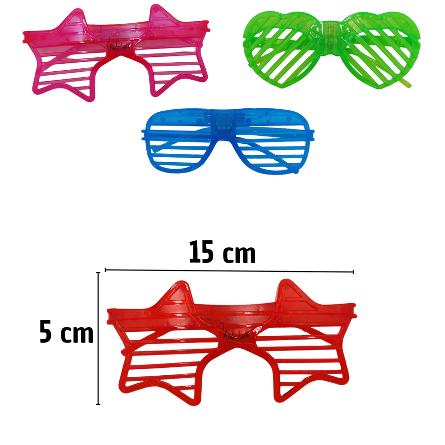 Lentes LED de Rejilla - Fiesta Electrónica