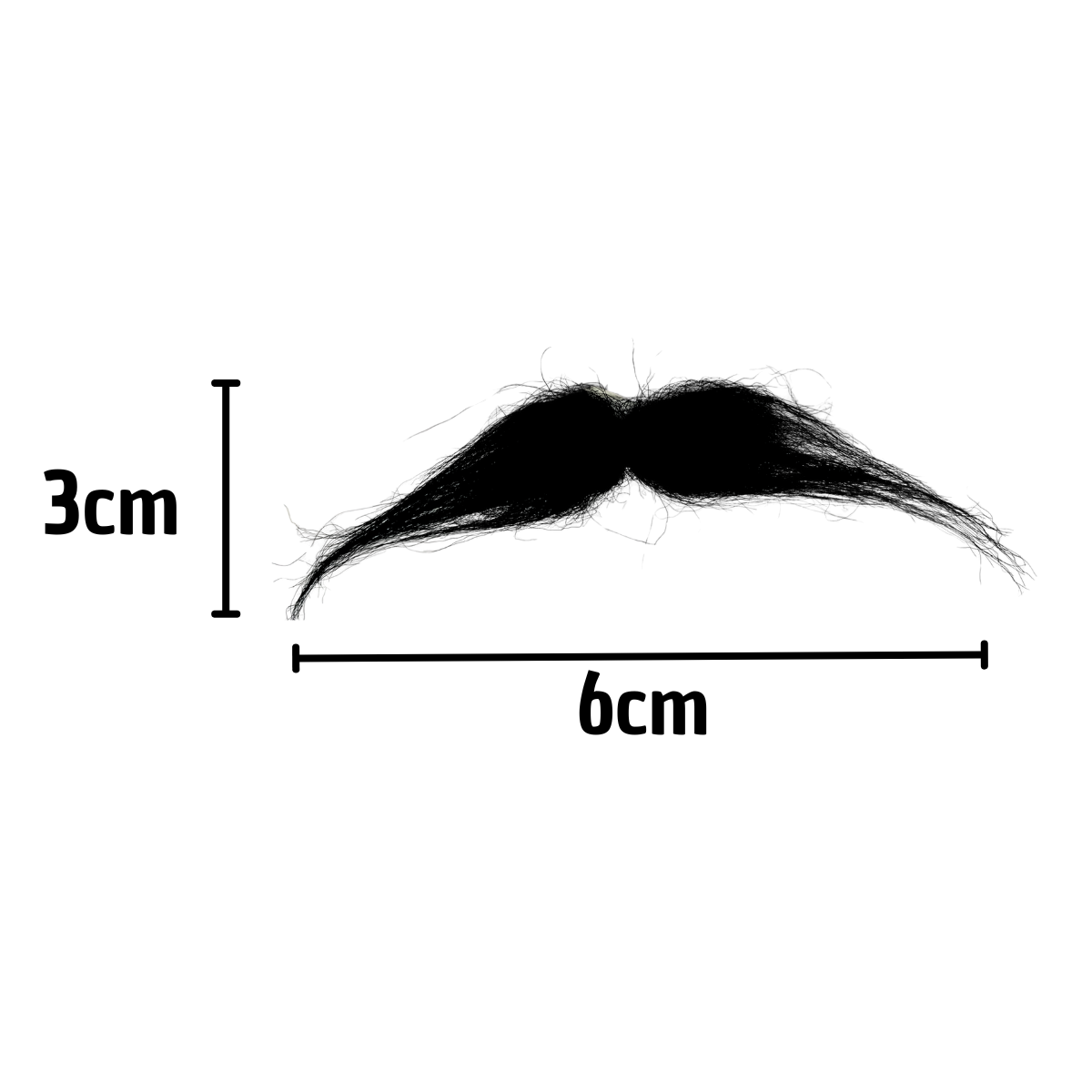 Bigote Mexicano Adhesivo - Fiestas Patrias