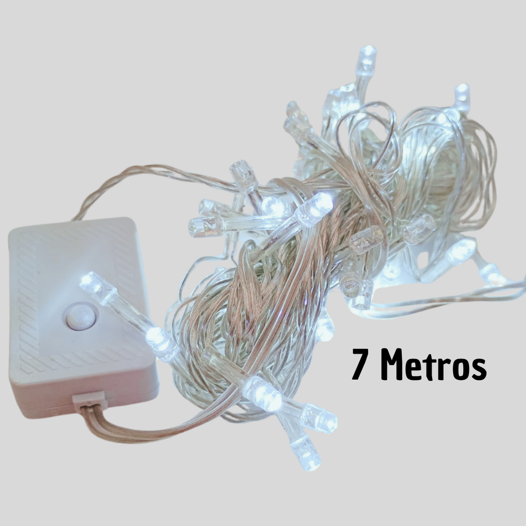 Serie De 100 Luces Led MáGica Blanca - Calidad Premium Super Novedades