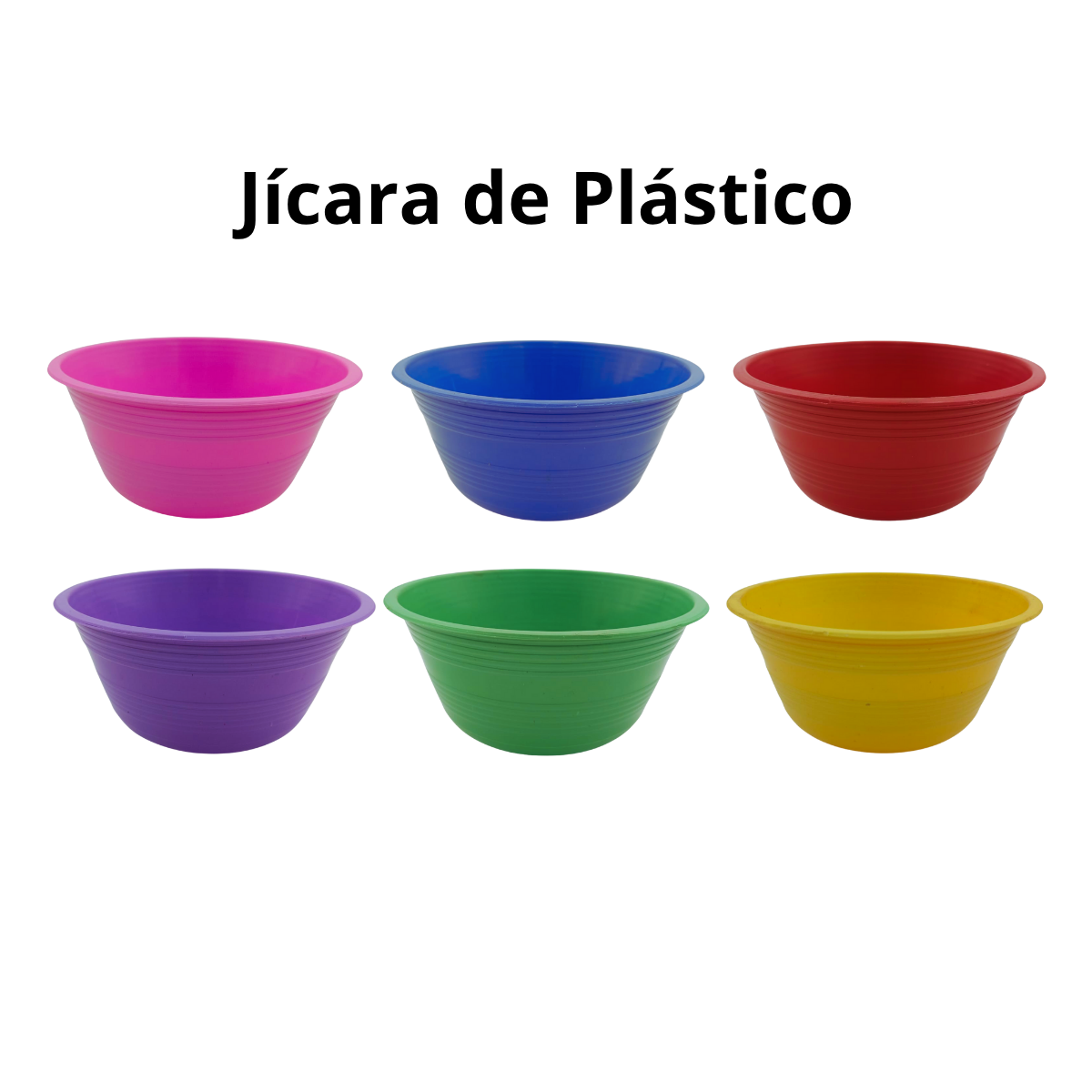 Jícara De Plástico