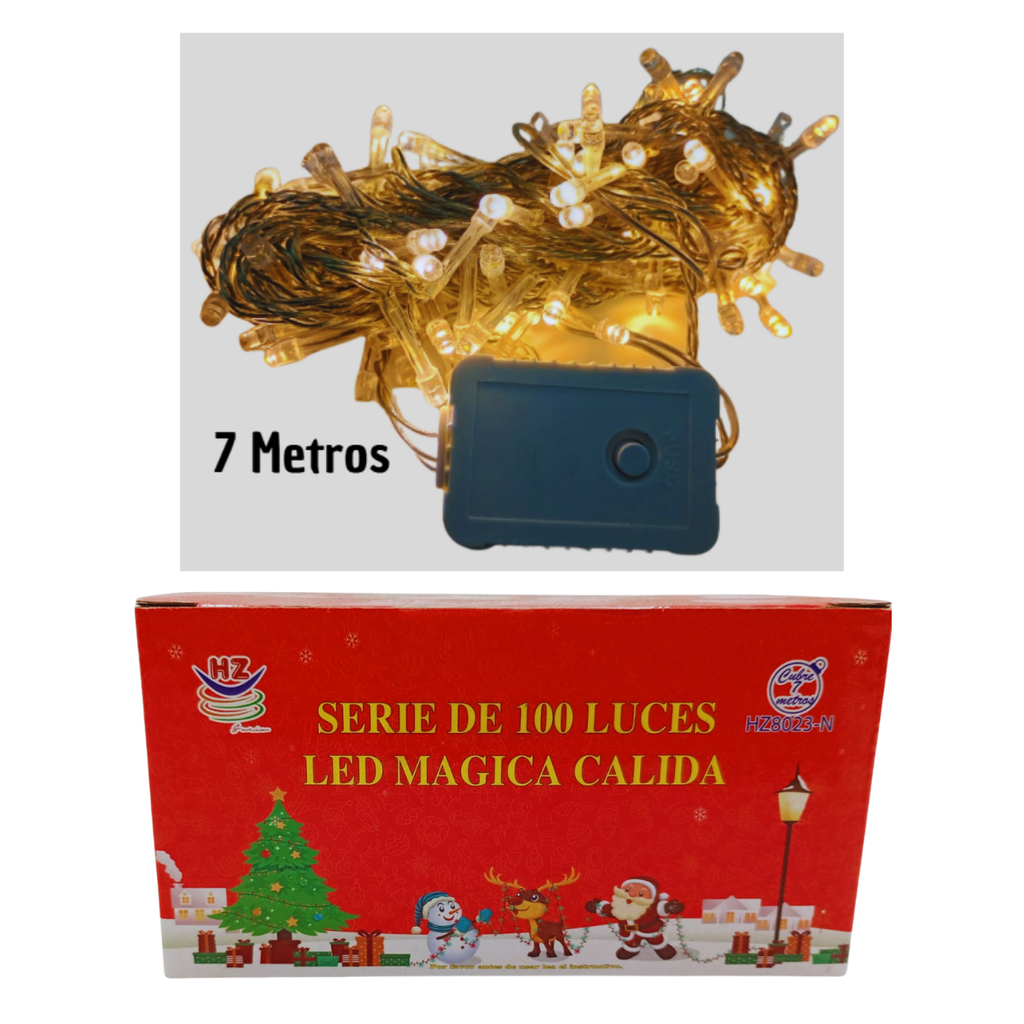 Serie De 100 Luces Led MáGica CáLida - Calidad Premium Super Novedades