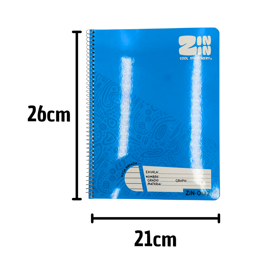 Cuaderno Espiral Raya 100 Hojas - Escritura Fluida