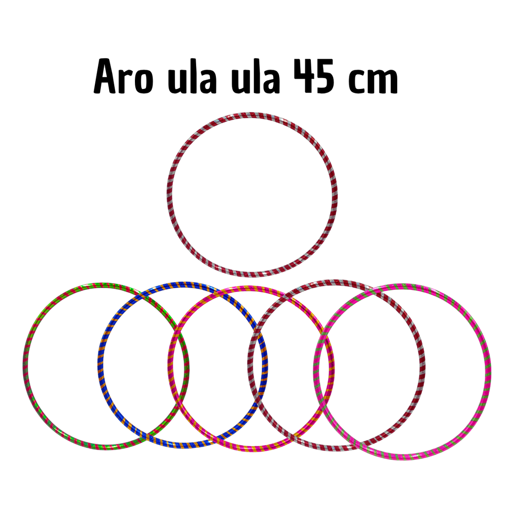 Aro Hula Hula 45cm - Ejercicio y Diversión para Niños