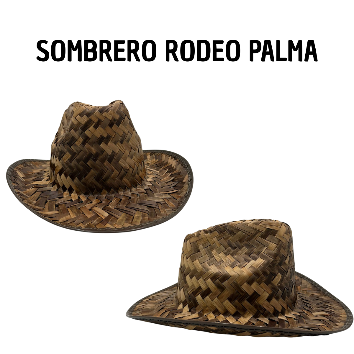 Sombrero Rodeo de Palma - Vaquero Mexicano