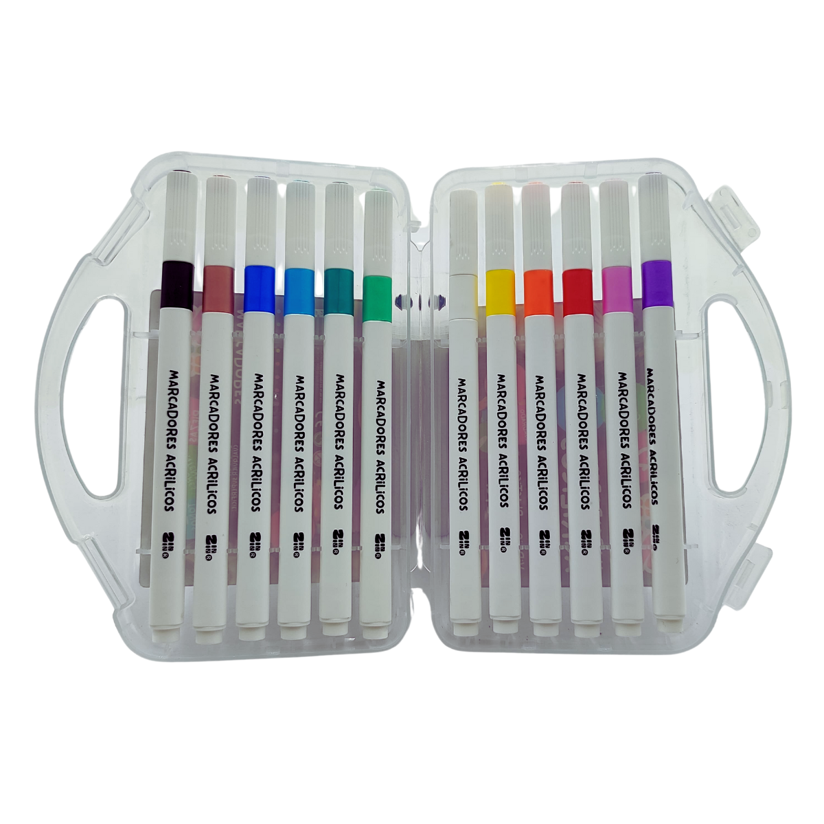 Marcadores Acrílicos Premium - Colores Metálicos