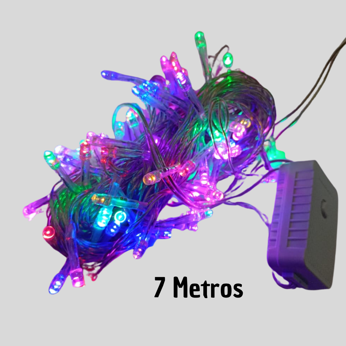 Serie LED 100 Luces Multicolor - Clásica Navideña