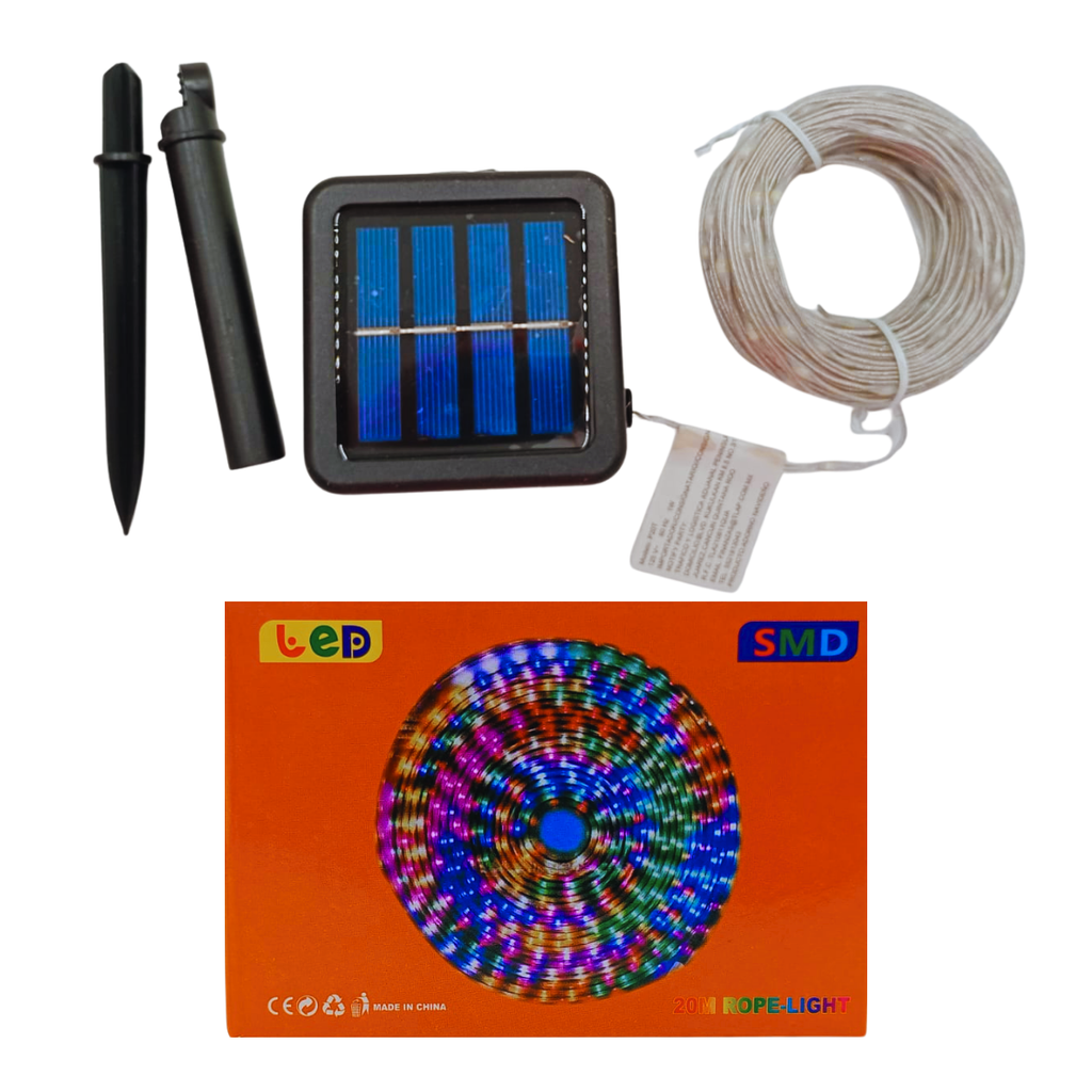 Serie Solar 200 Luces Cálidas 20m - Elegancia Solar