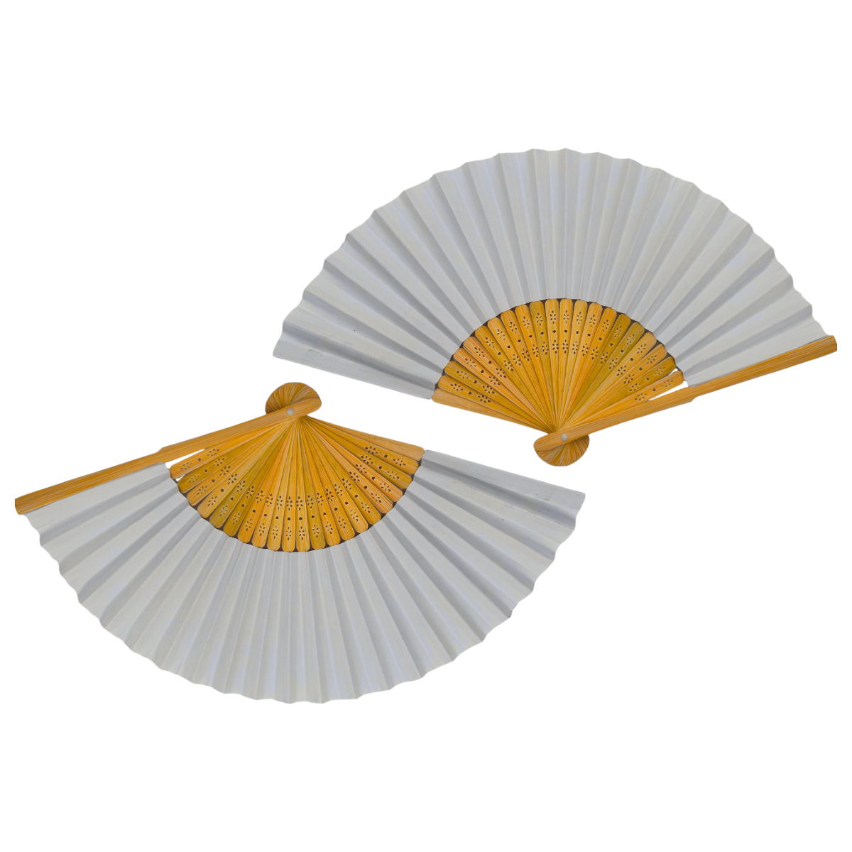 Abanico de Tela Plegable - Accesorio Verano y Fiestas