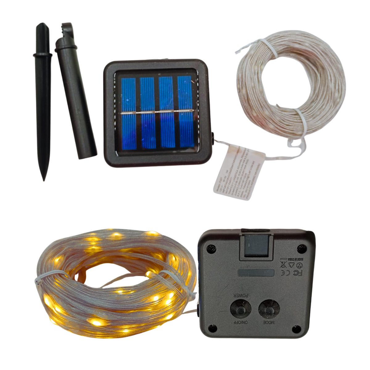 Serie Solar 200 Luces Cálidas 20m - Elegancia Solar