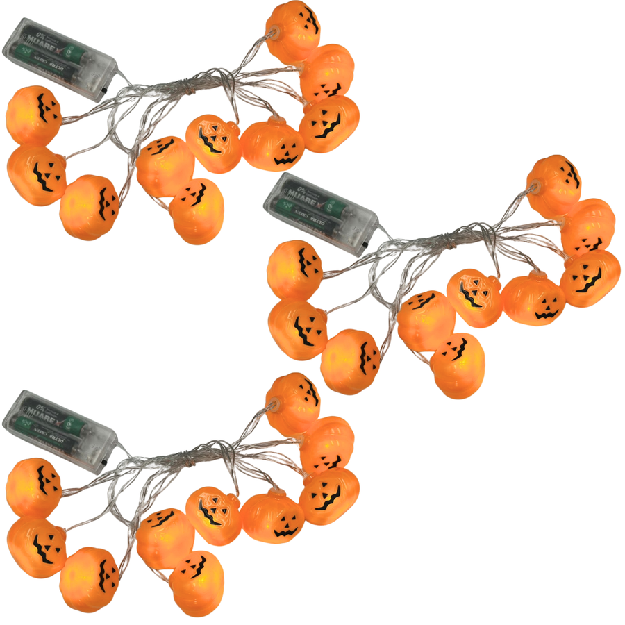 Serie Luces LED Calabazas - Iluminación Halloween