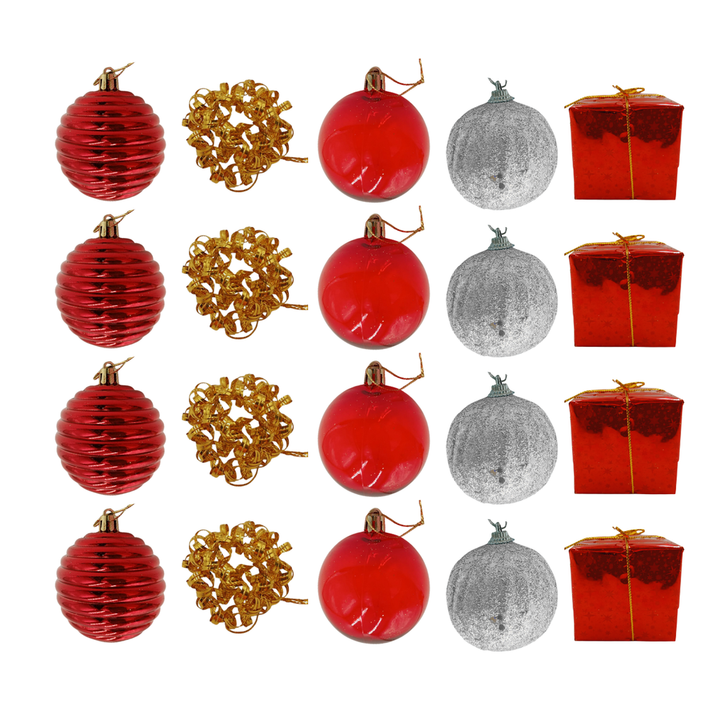 Set Esferas Navideñas en Maleta - Colección Premium
