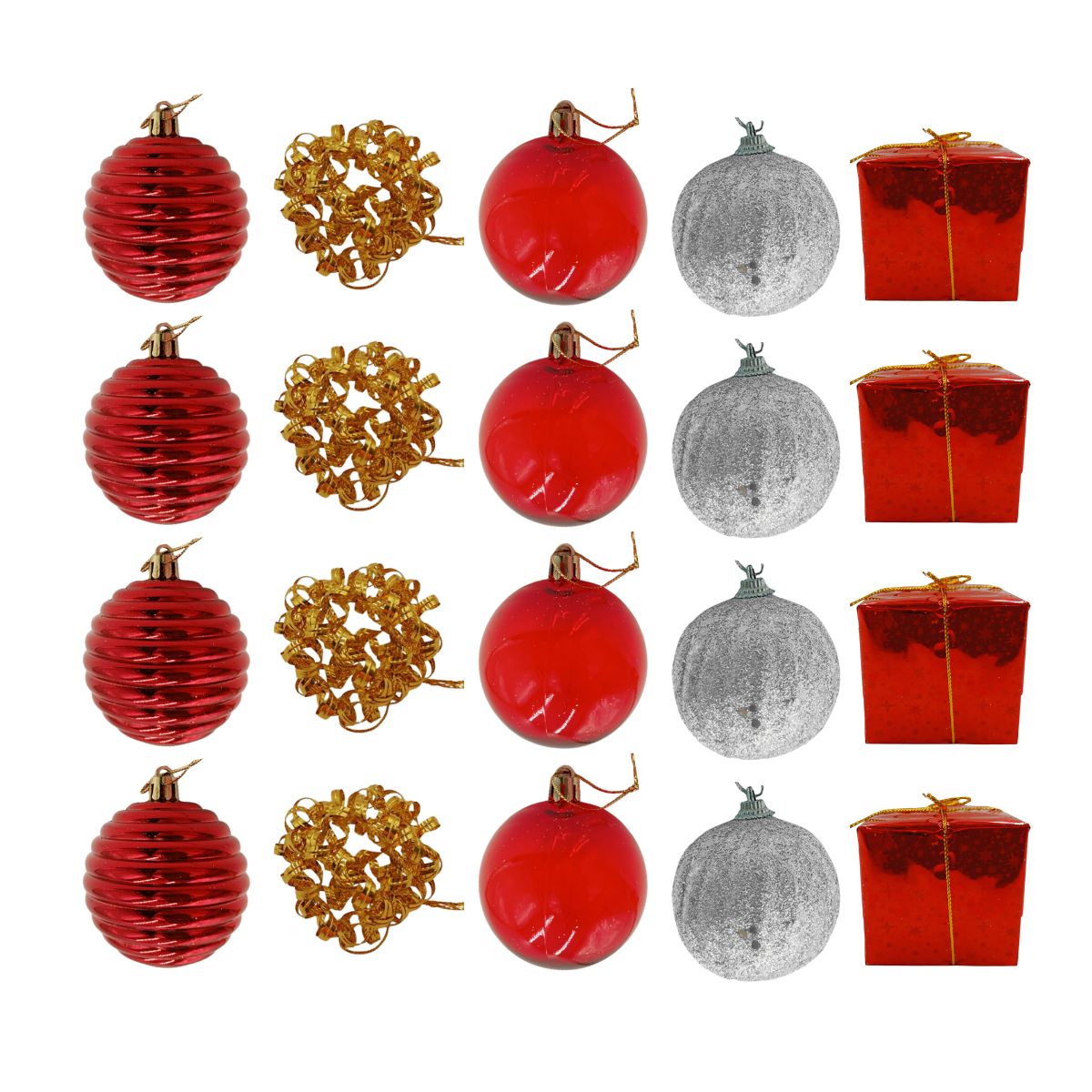 Set Esferas Navideñas en Maleta - Colección Premium