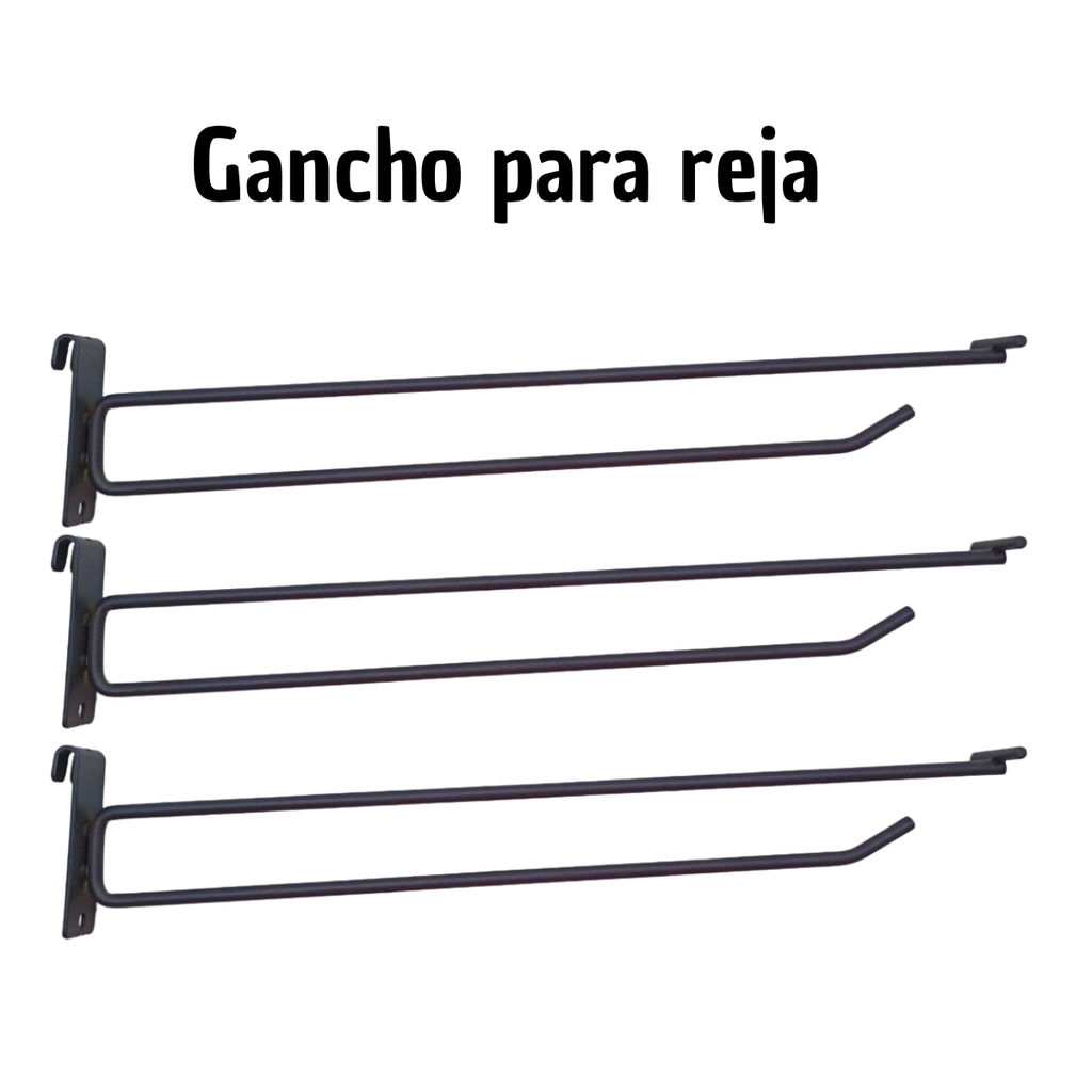 Ganchos para Reja Exhibidor - Display Comercial