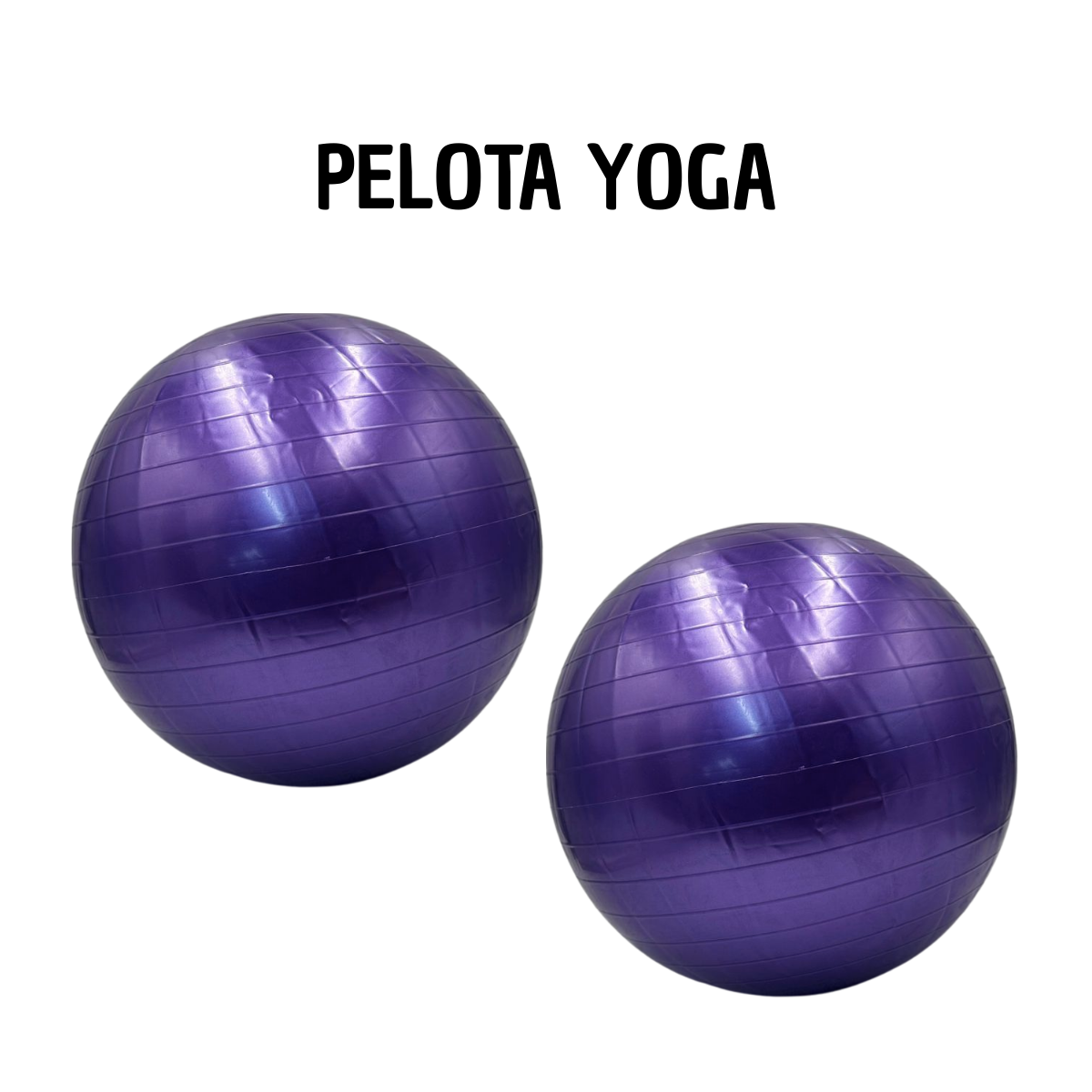 Pelota Yoga Morada