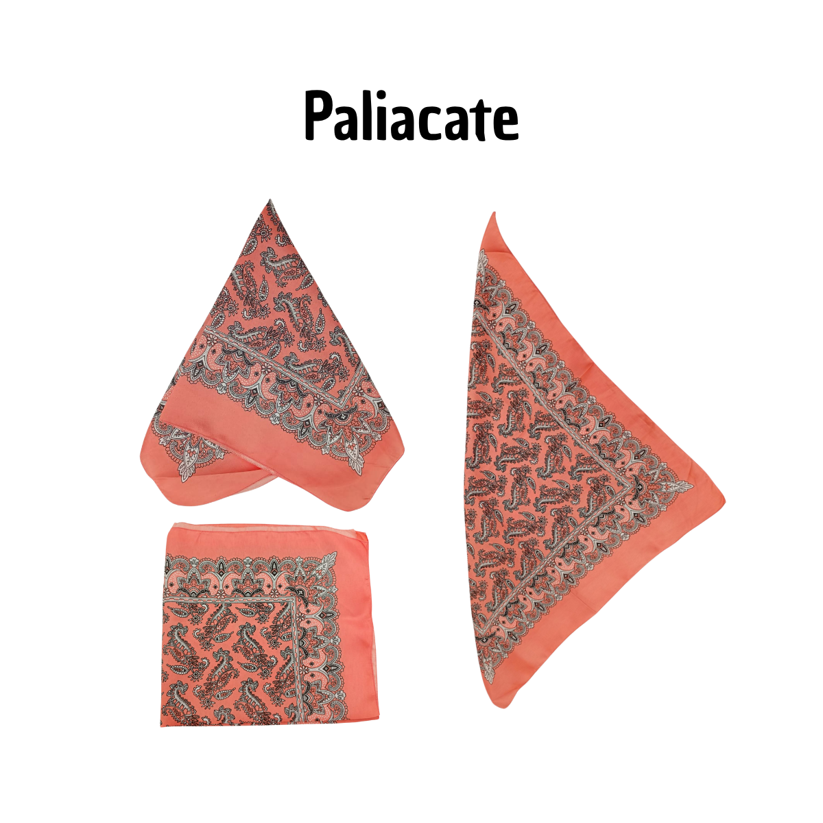Paliacate Color Salmón - Pañuelo de Moda