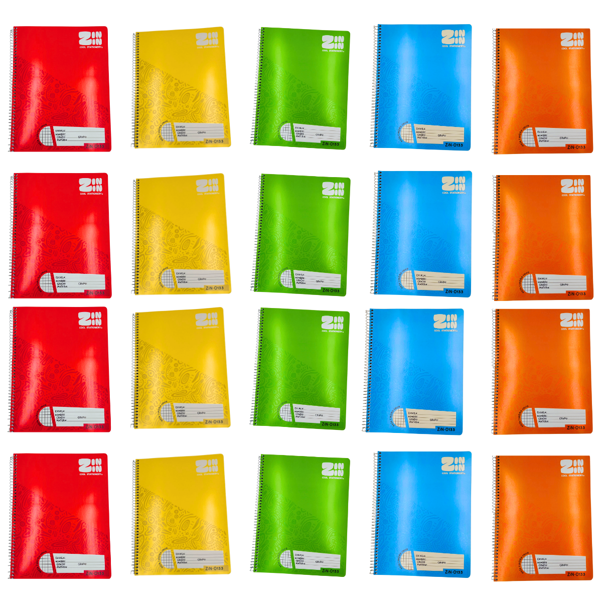 Cuaderno Espiral Cuadro Chico 100 Hojas - Notas Organizadas