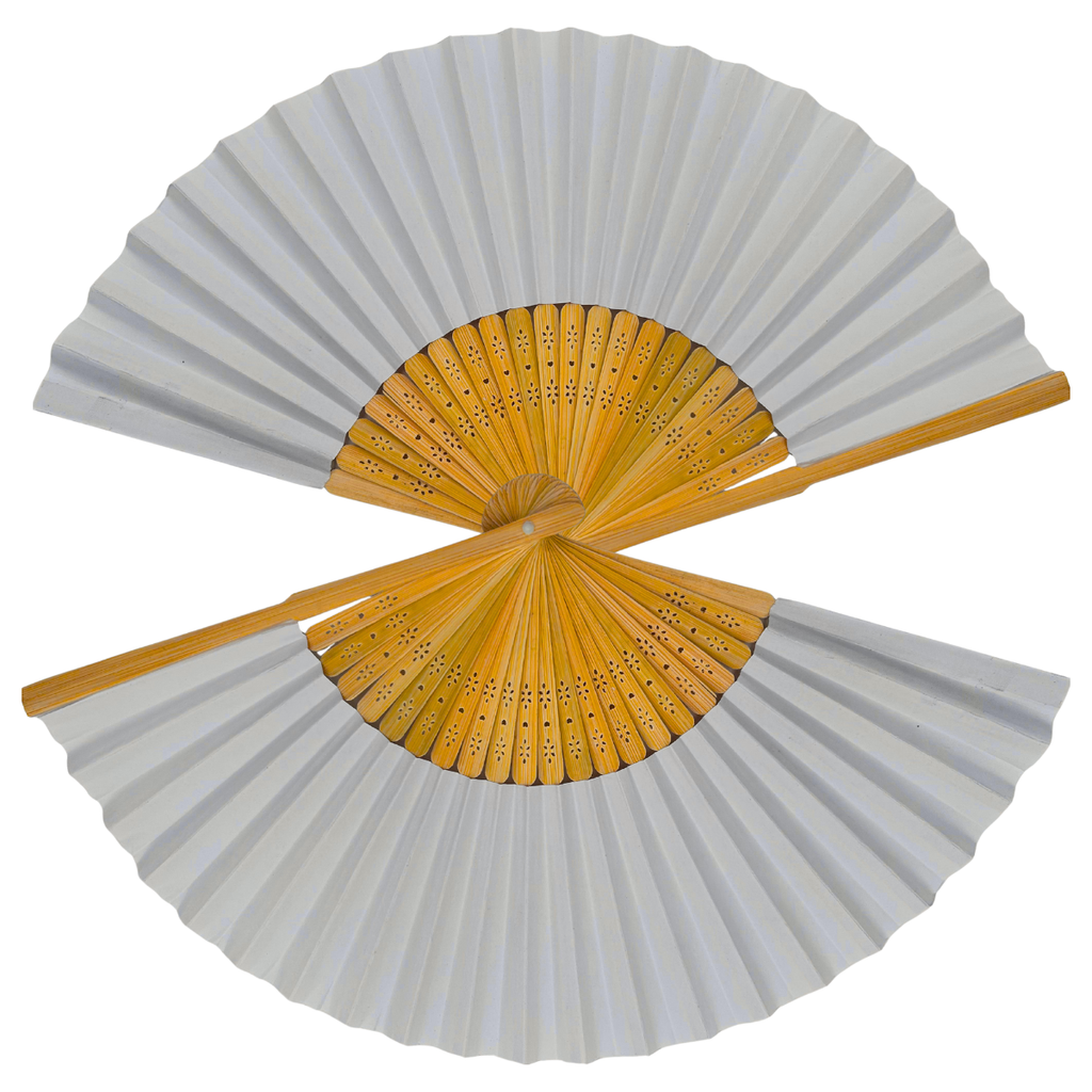 Abanico de Tela Plegable - Accesorio Verano y Fiestas