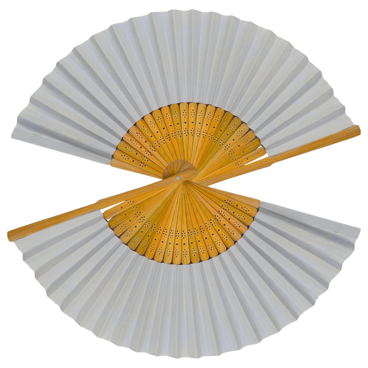 Abanico de Tela Plegable - Accesorio Verano y Fiestas