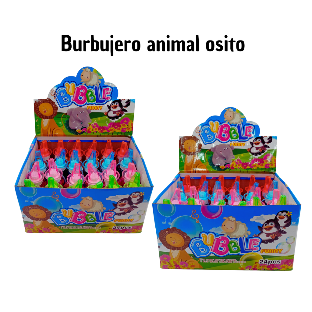 Burbujero Automático Osito - Diversión con Burbujas