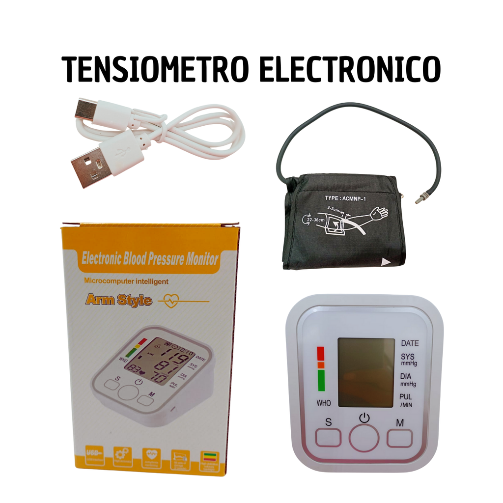 Tensiómetro Digital de Muñeca - Monitor de Presión Arterial