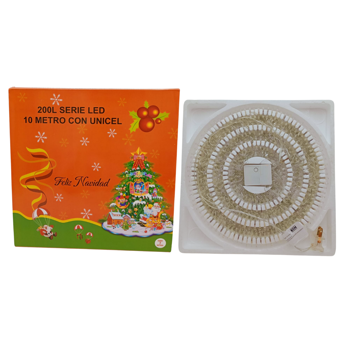 Serie LED 10 Metros Multicolor - Extensión Larga