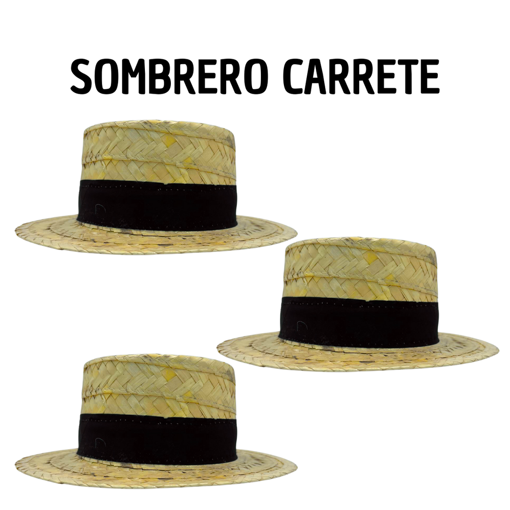 Sombrero de Carrete Mexicano - Accesorio Fiesta