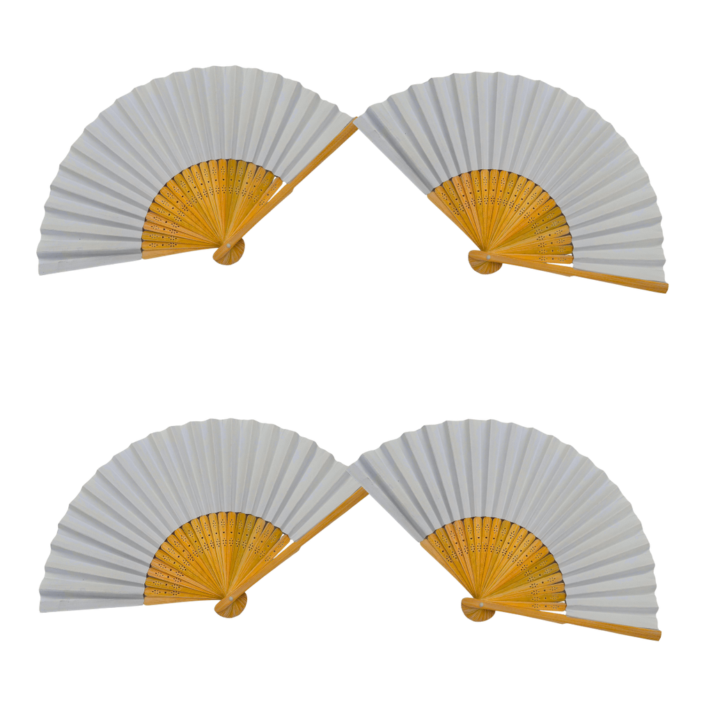Abanico de Tela Plegable - Accesorio Verano y Fiestas