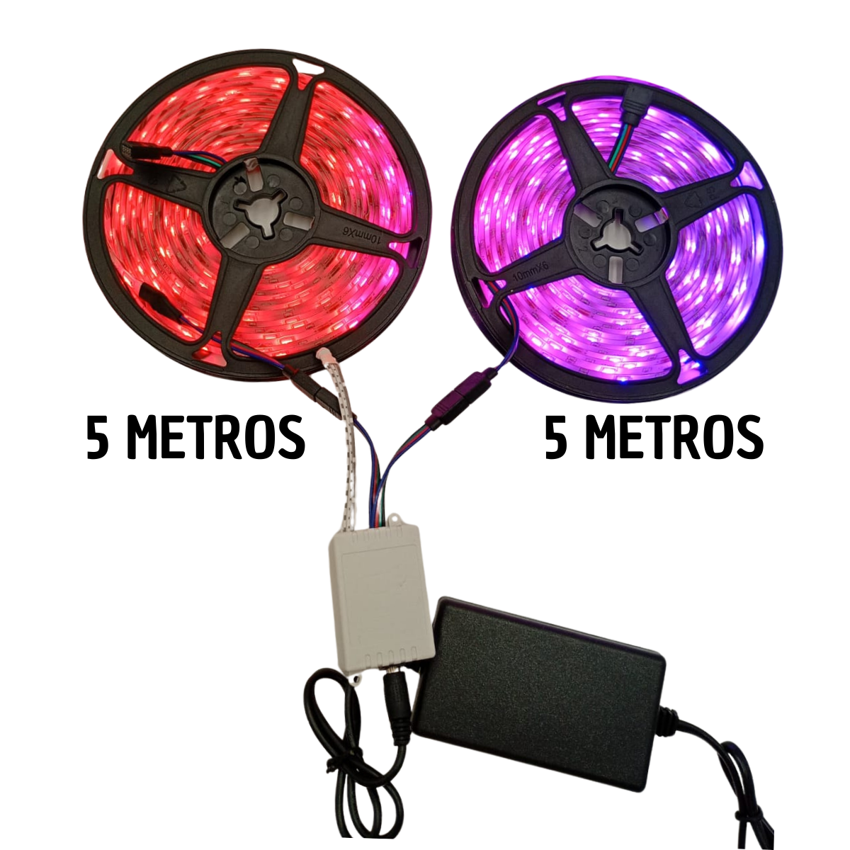 Serie LED 10 Metros Blanca - Iluminación Profesional