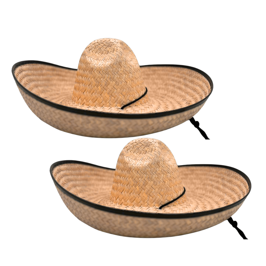 Sombrero Charro de Palma - Artesanía Mexicana