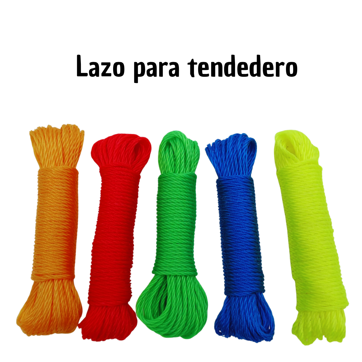 Lazo para Tendedero 20 Metros - Secado de Ropa