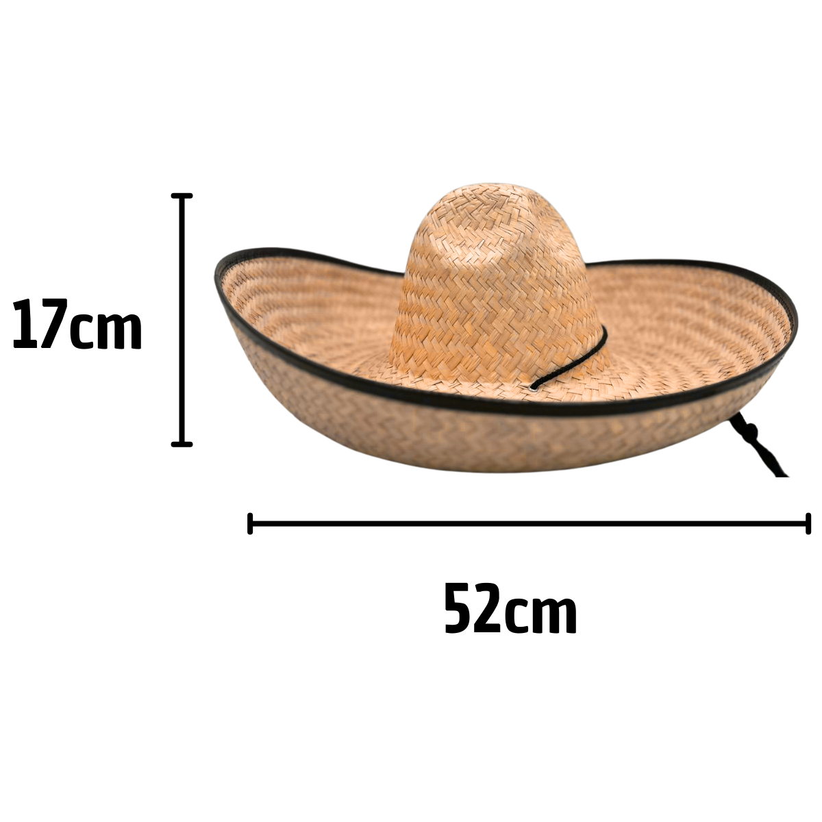 Sombrero Charro de Palma - Artesanía Mexicana