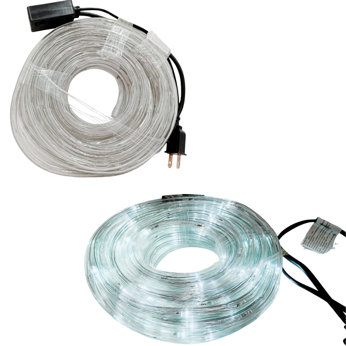 Manguera LED Blanca 10 Metros - Iluminación Navideña