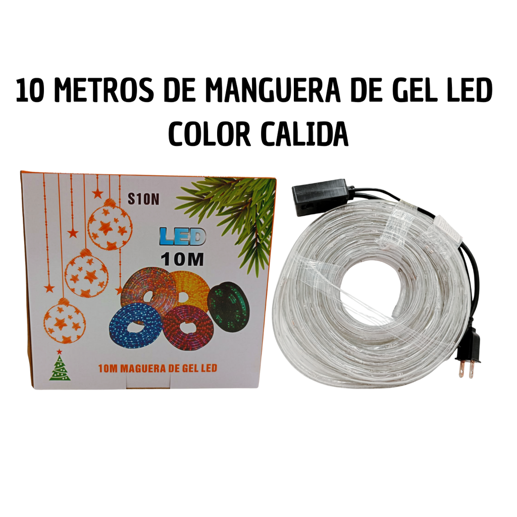 Manguera LED Cálida 10 Metros - Ambiente Acogedor